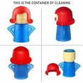 thumbnail image 4 of Microwave Cleaner, Refrigerator Deodorizer Oven Steamer Odor Absorber(Red), 4 of 5
