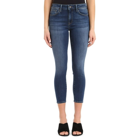 Mavi Women's Adriana Indigo Supersoft 32/32 Mid Rise Super Skinny Pants