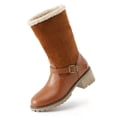 thumbnail image 4 of NECHOLOGY Botas Mujer Zapatos Botines de mujer Botas de invierno para mujer, botas cálidas para la nieve, botines cálidos para mujer, botines, zapatos, botas de media para mujer (A, 8), 4 of 6