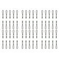thumbnail image 1 of 60 uds. Tiradores de cremallera brillantes, cremalleras luminosas antipérdida para exteriores, 1 of 6