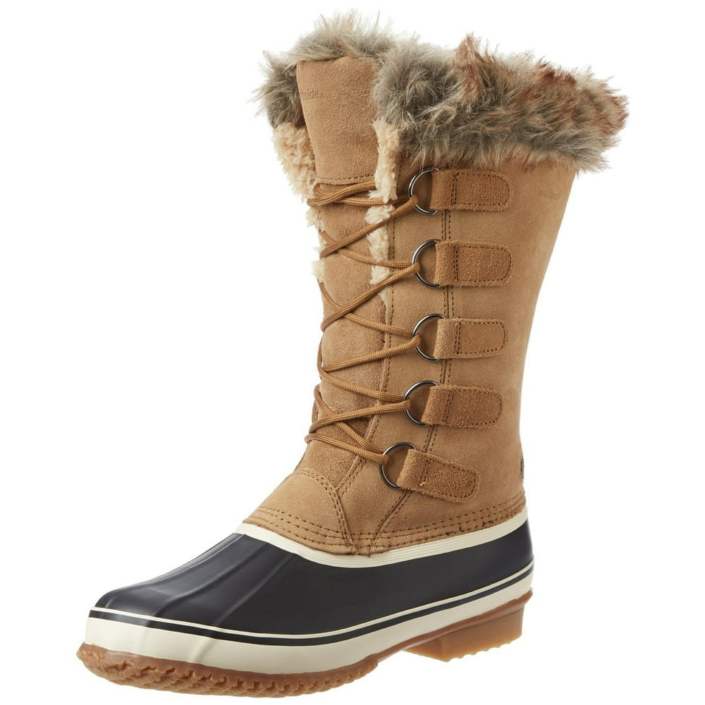 Northside Northside Womens Kathmandu Waterproof Insulated Leather Tall Winter Snow Boot