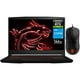 thumbnail image 1 of Laptop Gamer MSI Thin NVIDIA GeForce RTX 2050 Intel Core i5 12450H 32GB SSD 1TB 15.6" Teclado Ingles Mouse DXT, 1 of 5