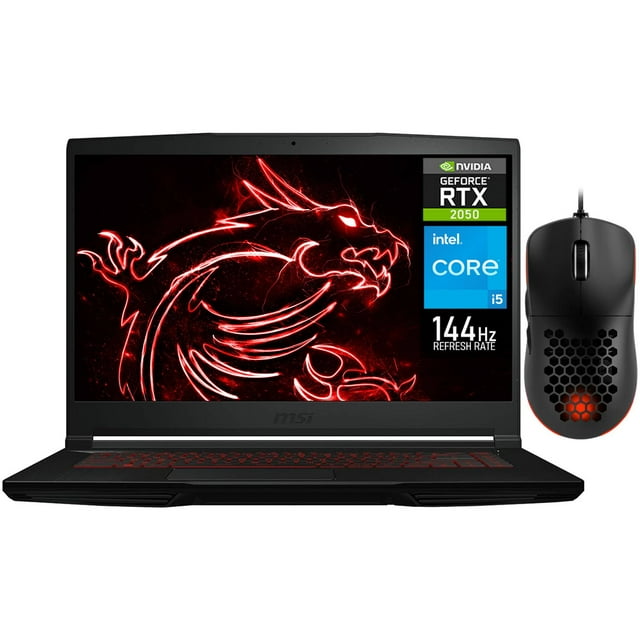 Laptop Gamer MSI Thin NVIDIA GeForce RTX 2050 Intel Core i5 12450H 32GB SSD 1TB 15.6" Teclado Ingles Mouse DXT