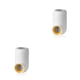 thumbnail image 1 of Injueey Dispensador de de Soporte para dispensador de de Suministros para estanterías Blanco amarillo 2Conjunto, 1 of 6