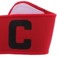 thumbnail image 3 of Phenofice Adjustable Sport Captains Armband Red Team Leadership Indication For Training Sessions 1Pack, 3 of 8