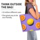 thumbnail image 2 of Fotbe Yellow Lemon And Orange Bolsa Tote Estética de Lona con Estampado para Mujer - Bolsa Reutilizable de Hombro Casual para Vacaciones, Compras, Trabajo y Gimnasio, 2 of 8