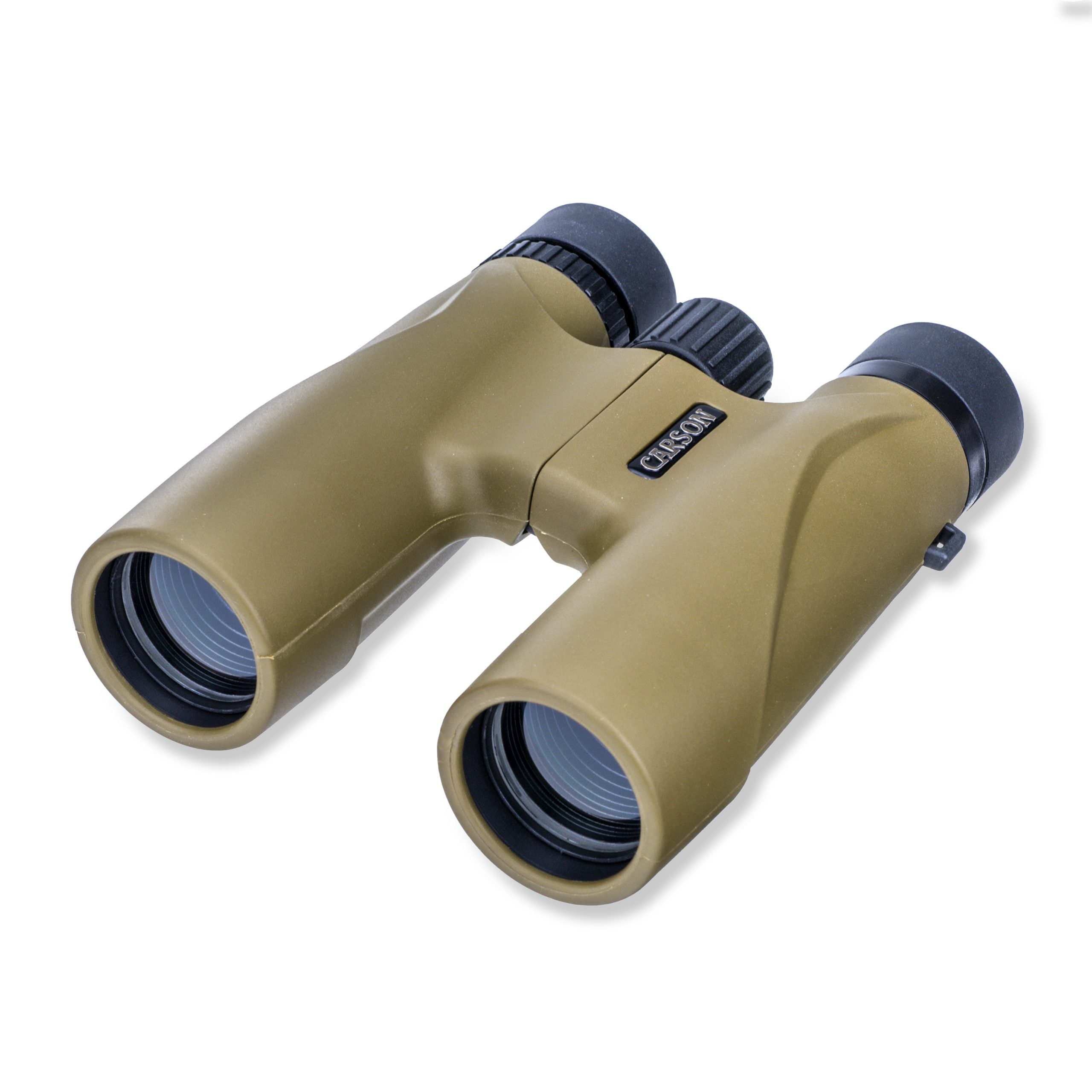 Carson Stinger 12x32mm Compact and Lightweight Binoculars - Includes Pouch, Wrist Strap, and Lens Cloth