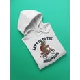 thumbnail image 3 of Go Mountains Bear On Bike Hoodie Men -Image by Shutterstock, Male 3X-Large, 3 of 4