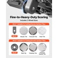 thumbnail image 4 of VEVOR 63-Inch Manual Tile Cutter, Upgraded Rail and Sliding Head, Precision Alignment Guide, Tungsten Carbide Cutting Wheel, Support Legs with Swivel Wheels, for DIY Pros, Ceramic, Floor, Wall Tiles, 4 of 9