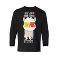 thumbnail image 1 of Awkward Styles Autism Youth Long Sleeve T-shirt It's No Prob-Llama to be Different Crewneck Tee for Kids Llama Tee, 1 of 4