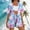 A-Light Blue, variant on Rciityk Summer Sets Women 2 Piece Outfits Hawaiian Button Down Shirts and Shorts Floral Tropical Print Short Sets Beach Vacation Outfits