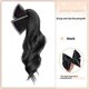 thumbnail image 1 of Bow Tie Grab Clip Ponytail Wig Women's Synthetic Wave Curly Ponytail, 1 of 4