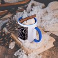 thumbnail image 5 of 3dRose, Ghost town of Bodie, California, on the eastern edge of the Sierras., 15oz Two-Tone Blue Mug, 5 of 7