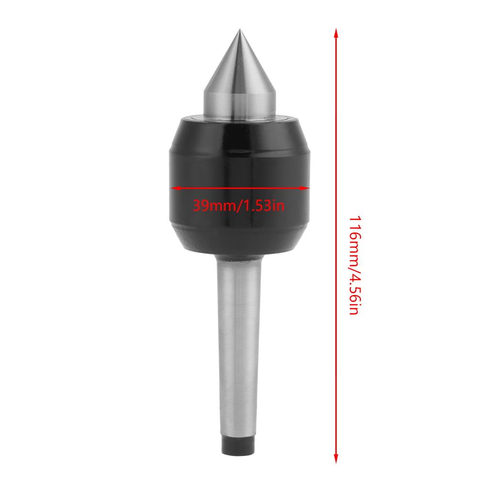 MT1 Live Center Set Morse Taper 1MT Triple Bearing Lathe Medium Duty CNC
