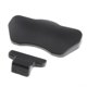 thumbnail image 2 of Cojín Suave de Respaldo para Moto Almohadil Amortiguador de Respaldo de Asiento de Pasajeros F700GS F800GS Adventure Baoblaze Almohadilla de respaldo del paquete picado, 2 of 6