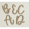 thumbnail image 3 of Wooden MDF Letter S Craft, Paintable 3'' Tall Paintable, DIY Cailyn Bloom, 3 of 5