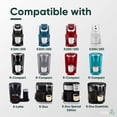 thumbnail image 2 of Keurig Starter Kit Replacement Water Filter Holder for Keurig K-Duo Gen 2, K-Express Essential (Gen 2), K-Compact Coffee Makers - Includes Short Filter Holder and 3-Pack Cartridges Water Filters, 2 of 9