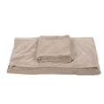 thumbnail image 1 of Albornoz cálido de fibra superfina para mujer + toalla de ducha SPA conjunto de baño caqui, 1 of 8