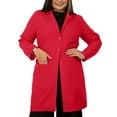 thumbnail image 6 of Panda Uniform by HeedFit Unisex Doctor Lab Coat 37" – S Red, 6 of 8