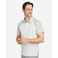 thumbnail image 2 of Team 365 TT21C Men's Command Snag-Protection Colorblock Polo-White/ Sport Silver-S, 2 of 6