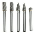 thumbnail image 2 of Découpe de Carbure, 5 Pcs/ensemble Découpe de Métal Rotative en Tungstène, Clarté Remarquable, 2 of 8