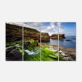 thumbnail image 2 of Rocks and Waterfall in Spanish Coast - Seashore Photo Canvas Print, 2 of 3