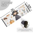 thumbnail image 5 of Yayeee Runner Rug for Bedroom 2'x6' Machine Washable Hallway Non Slip Mat, White Magical Halloween Girl, 5 of 8