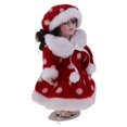 thumbnail image 1 of Xingzhi Adorable Girls Porcelain Doll With Metal Stand For 1/6 Scale Red, 1 of 6