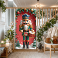 thumbnail image 6 of Festive Design Nutcracker Banner Christmas Decoration Themed Holiday Decor for Indoor Celebration Seasonal Event Home Festivities, 6 of 9