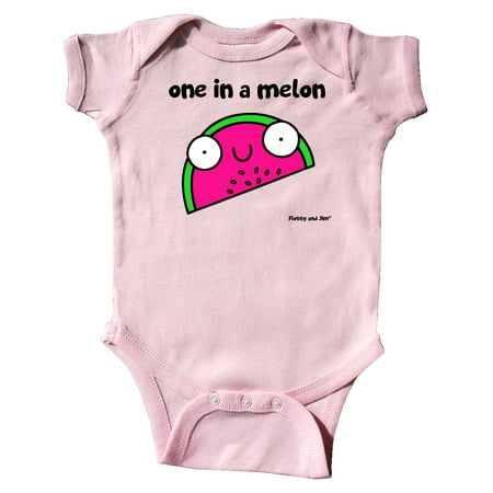 

Inktastic One in a melon Gift Baby Boy or Baby Girl Bodysuit