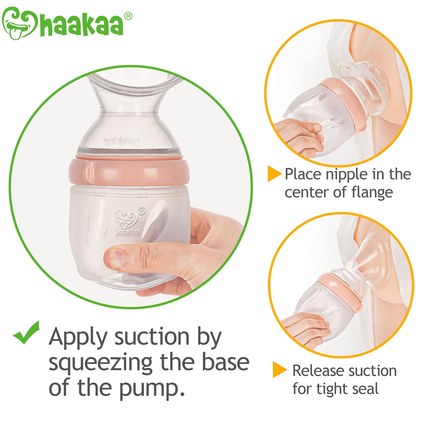 Haakaa Gen 3 Manual Breastpump – WyattsMom