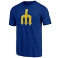 thumbnail image 2 of Men's Royal Seattle Mariners Cooperstown Official Logo Tri-Blend T-Shirt, 2 of 3