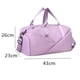 thumbnail image 2 of Bolsa de deporte para gimnasio, bolsa de viaje con bolsillo y compartimento para artículos húmedos, 2 of 5
