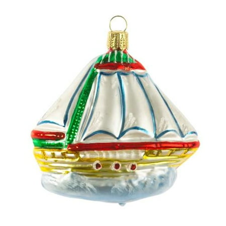 oberfrankische glass sailboat christmas ornament walmart com oberfrankische glass sailboat christmas ornament walmart com