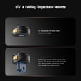 thumbnail image 6 of Neewer GP-23 6-in-1 Action Camera Mount - Magnetic Quick Release w/1/4" Thread for GoPro/DJI/Insta360, 6 of 8