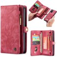 thumbnail image 1 of Bpowe Galaxy A71 Wallet Case,Zipper Purse Leather Shockproof TPU Detachable Magnetic Flip Case with Card Slots, 1 of 5