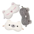 thumbnail image 1 of Soft Plush Sleep Mask Toy Cute Cartoon Design For Kids Bedtime Companion And Photo Prop, 1 of 8