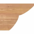 thumbnail image 3 of 3 1/2"W x 10"H x 12"L Crestline Smooth Rafter Tail, Western Red Cedar, 3 of 4