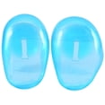 thumbnail image 2 of Granjero Gordo protectores auditivos, 10 piezas de protectores auditivos de silicona azul, tapas reutilizables para teñir el cabello, cubiertas protectoras antiincrustantes, 2 of 4