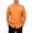 Orange, variant on Big and Tall Men's Short Sleeve Shirts Button Down Solid Color Shirts Summer Beach Casual Loose Fit Wedding Dress Shirts