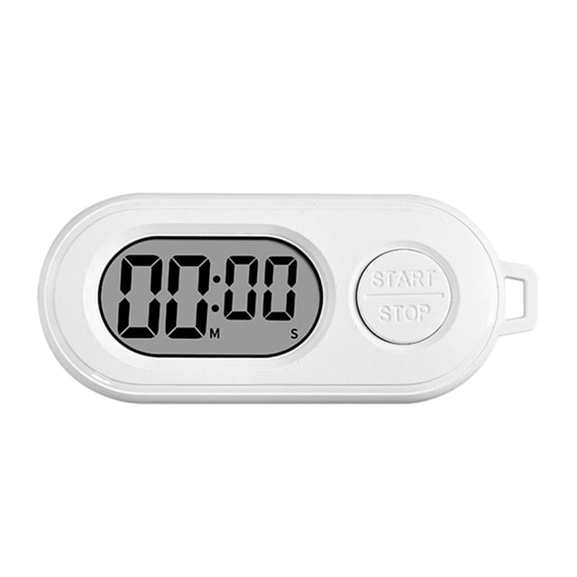 PRETXORVE Outdoor Stopwatch Keyring Digital Compact Clock With LCD Display For Playground Classroom Kitchen Gym
