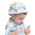 thumbnail image 3 of Winnie the Pooh Baby Boys' Print Cotton Romper and Bucket Hat Set, 2-Piece, Sizes 0/3M-24M, 3 of 7
