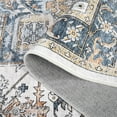thumbnail image 3 of 5x7 Area Rug for Living Room, 5x7 Machine Washable Vintage Rug Carpet for Bedroom Dinning Room, Distressed Area Rug Indoor Non Slip, Brown Blue 9' x 12' (Rectangular), 3 of 5