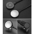 thumbnail image 2 of 360-Degree Rotatable ABS+Acrylic Bicycle Rearview Mirror - Universal Handlebar Mount for 22-32mm Diameter Handlebars, Wide-Angle Vision, Black, Suitable for Mountain & Road Bikes, 2 of 6