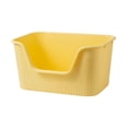 thumbnail image 1 of con lados altos para gatos de interior , negro Amarillo, 1 of 8