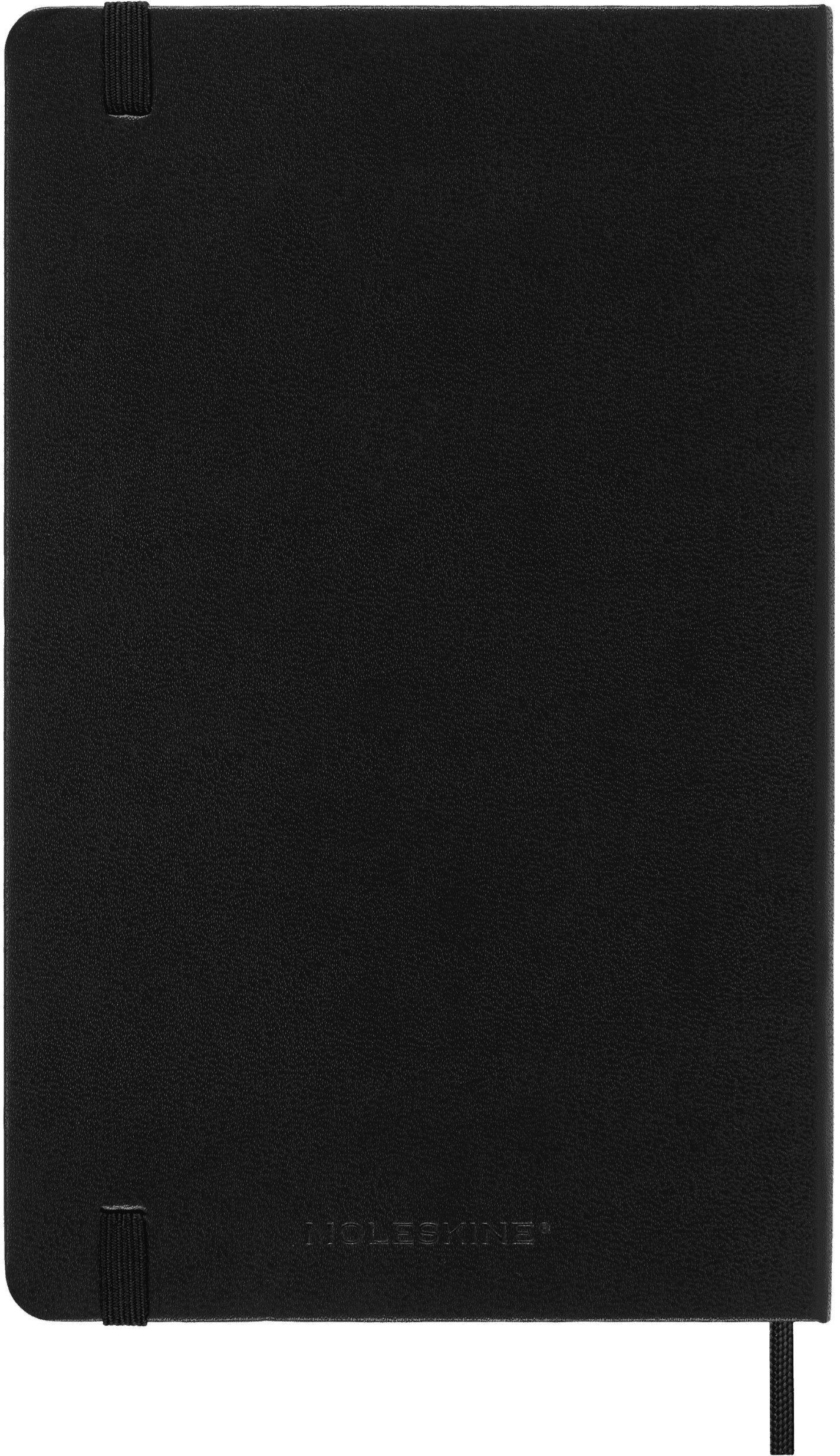 Moleskine Classic 12 Month 2025 Weekly Vertical Planner, Hard Cover, Large (5" x 8.25"), Black, 144 Pages