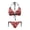 Cartoon Santa Claus & Element Print, variant on Highland Cow Halter Triangle Bikini Set Two Piece Tie Side Bathing Suit for Beach & Pool Vacation Sexy Quick Dry Swimwear for Women