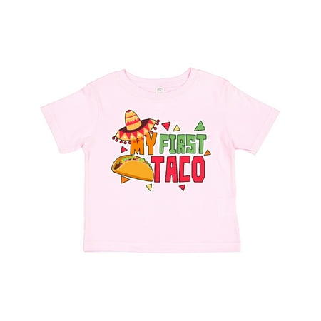 

Inktastic My First Taco for Cinco De Mayo Boys or Girls Toddler T-Shirt