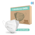 thumbnail image 1 of Mascarilla KN95 con 5 capas caja con 100 piezas, 1 of 1