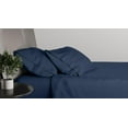thumbnail image 3 of California King - 72" x 84" Size Microfiber Bed Sheets Luxury 1800 Thread Count Brushed Microfiber Sheet Set Super Soft 26" Extra Deep Pocket - CalKing, Mediterranean Blue, 3 of 6